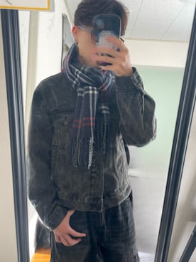 🐑ヒツジの日常🐑さん（メンズ・169cm）の冬コーディネート