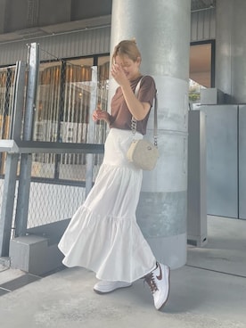 YUUKA さん（レディース・162cm）の夏コーディネート