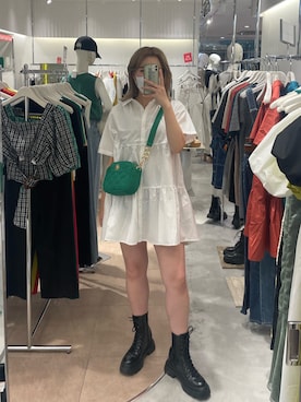 YUUKA さん（レディース・162cm）の夏コーディネート