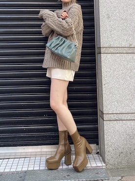 YUUKA さん（レディース・162cm）の秋コーディネート