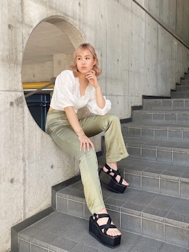 YUUKA さん（レディース・162cm）の冬コーディネート