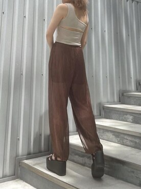 YUUKA さん（レディース・162cm）の夏コーディネート