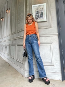 YUUKA さん（レディース・162cm）の夏コーディネート