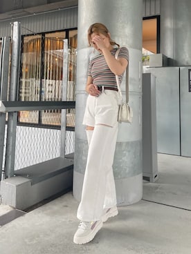 YUUKA さん（レディース・162cm）の夏コーディネート