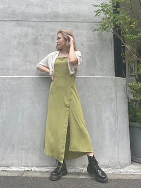 「162cm」｜「アイテム（アクセサリー）」を使った、YUUKA さん（レディース・162cm）の夏コーディネート