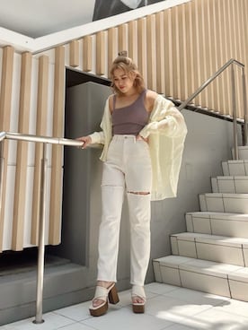 YUUKA さん（レディース・162cm）の夏コーディネート