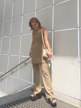 YUUKA さん（レディース・162cm）の夏コーディネート