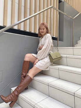 YUUKA さん（レディース・162cm）の冬コーディネート