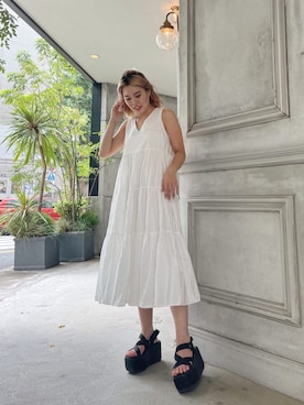 YUUKA さん（レディース・162cm）の夏コーディネート