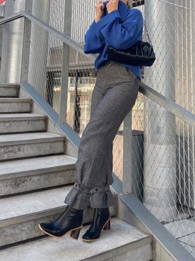 YUUKA さん（レディース・162cm）の冬コーディネート