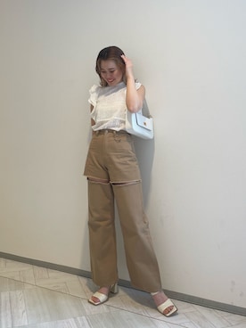 YUUKA さん（レディース・162cm）の春コーディネート