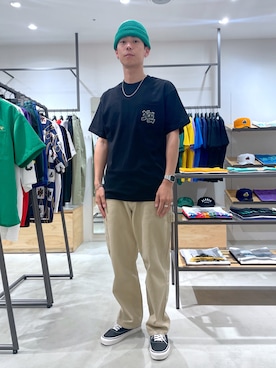 塩田裕典さん（メンズ・173cm）の夏コーディネート