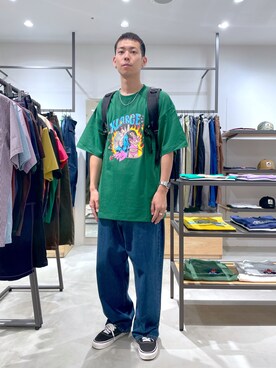 塩田裕典さん（メンズ・173cm）の夏コーディネート