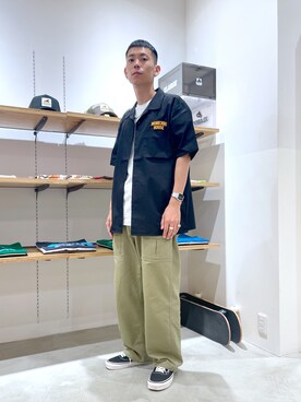 塩田裕典さん（メンズ・173cm）の夏コーディネート