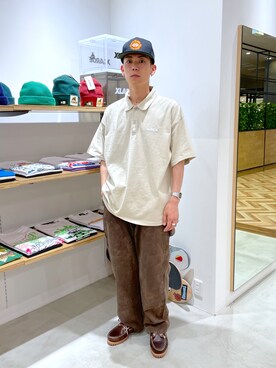 塩田裕典さん（メンズ・173cm）の春コーディネート