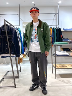 塩田裕典さん（メンズ・173cm）の春コーディネート