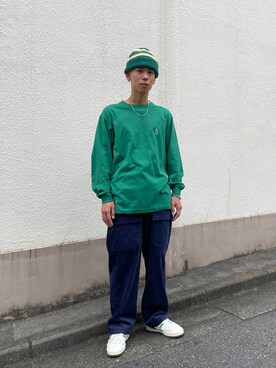 塩田裕典さん（メンズ・173cm）の秋コーディネート