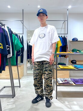 塩田裕典さん(メンズ・173cm)の夏コーディネート