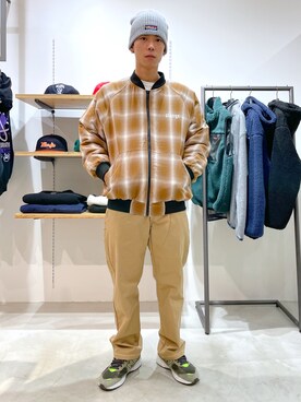 塩田裕典さん(メンズ・173cm)の秋コーディネート