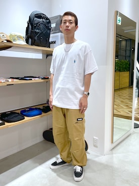 塩田裕典さん(メンズ・173cm)の夏コーディネート