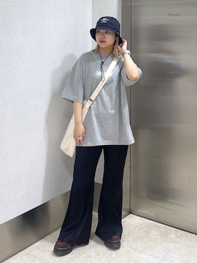 森日菜子さん（レディース・154cm）の夏コーディネート