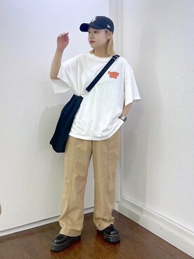 森日菜子さん（レディース・154cm）の春コーディネート