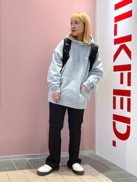 森日菜子さん（レディース・154cm）の冬コーディネート