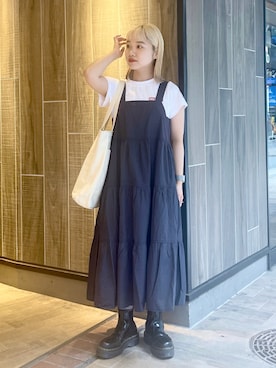 森日菜子さん（レディース・154cm）の夏コーディネート