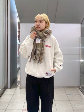 森日菜子さん(レディース・154cm)の冬コーディネート