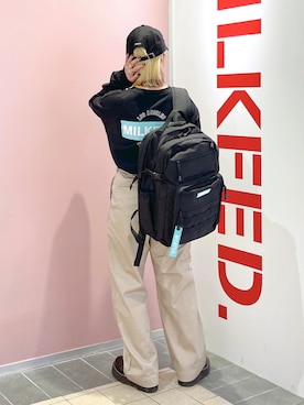 森日菜子さん（レディース・154cm）の夏コーディネート