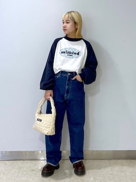 森日菜子さん（レディース・154cm）の秋コーディネート