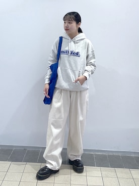 森日菜子さん（レディース・154cm）の秋コーディネート