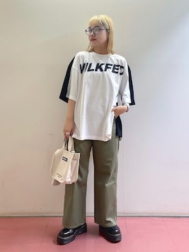 森日菜子さん（レディース・154cm）の夏コーディネート