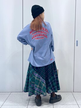 森日菜子さん（レディース・154cm）の秋コーディネート