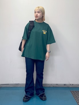 森日菜子さん(レディース・154cm)の夏コーディネート