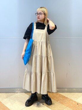 森日菜子さん(レディース・154cm)の夏コーディネート