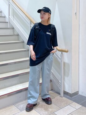 森日菜子さん（レディース・154cm）の春コーディネート