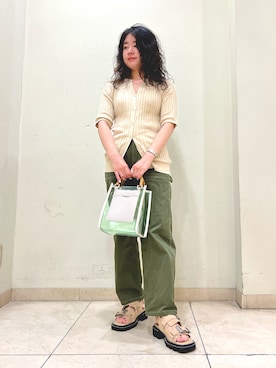 101778さん（レディース・154cm）の春コーディネート