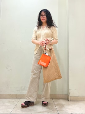 101778さん（レディース・154cm）の夏コーディネート