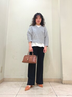 101778さん（レディース・154cm）の春コーディネート