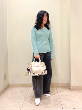 101778さん（レディース・154cm）の春コーディネート