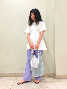 101778さん（レディース・154cm）の夏コーディネート