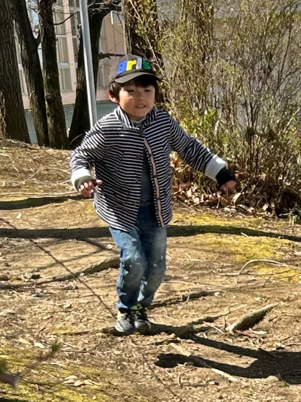 「春のおしゃ見えテクニック」｜「F.C.Real Bristol for Kidsのアイテム（キャップ、ブラック系）」を使った、joxarさん（メンズ・169cm）の春コーディネートの1枚目の写真