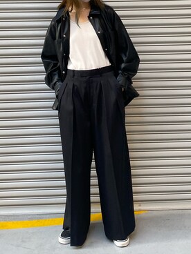 「Lui's（ルイス）のアイテム（その他アウター）」を使った、2a1さん（レディース・170cm）の秋コーディネート