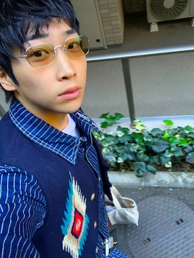「東洋エンタープライズ（トーヨーエンタープライズ）のアイテム」を使った、ebiabokado99さん（メンズ・177cm）の冬コーディネート