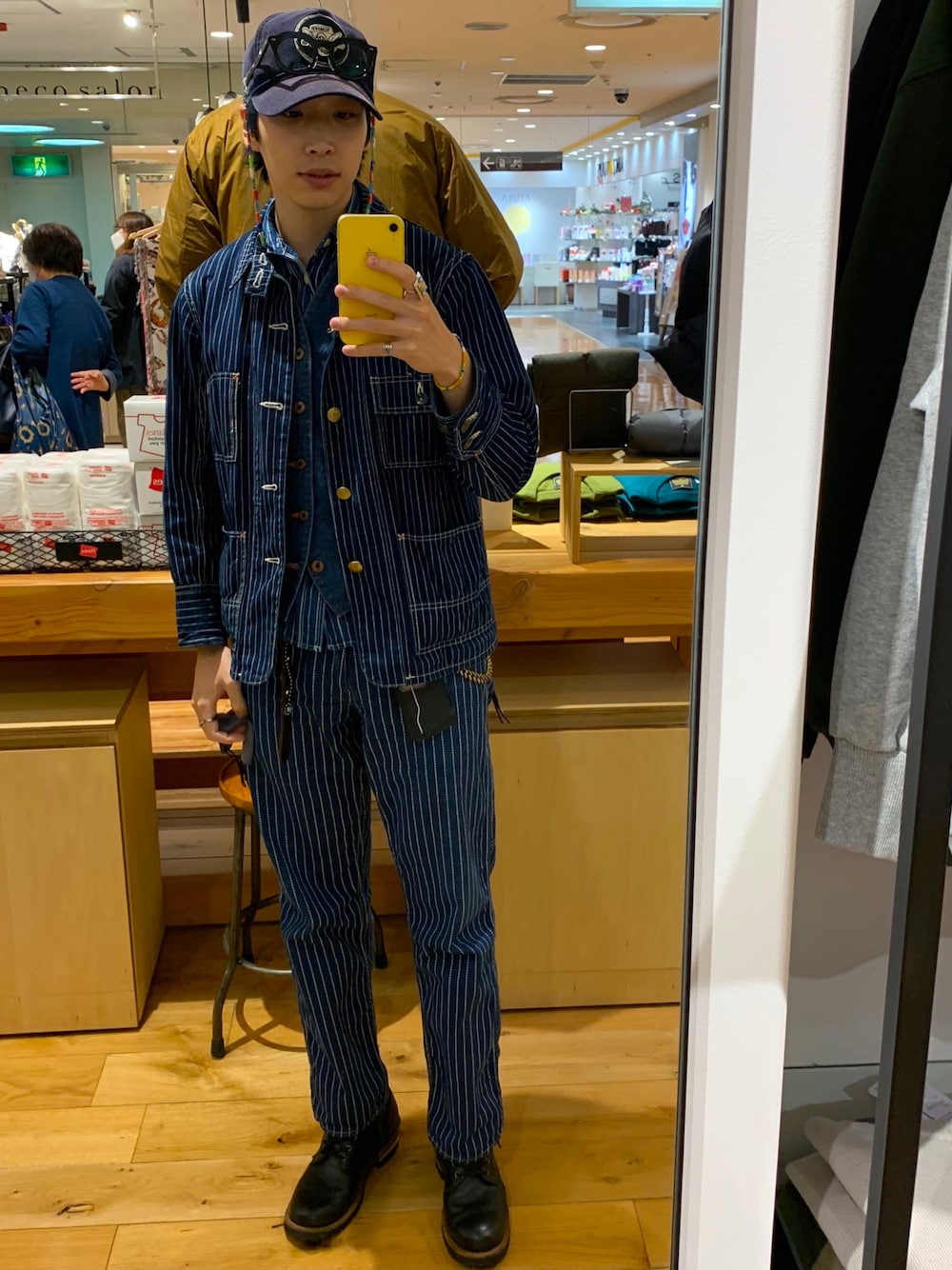 THE REAL McCOY'Sのカバーオールを使った人気ファッション