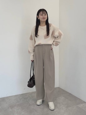 MiOさん（レディース・155cm）の冬コーディネート