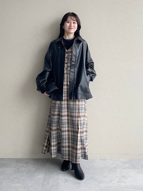【お値下げしました】バーバリー　チェック　ベスト＆スカートセットアップ WEB限定】チェックベスト&スカートセットアップ 602253（ワンピース