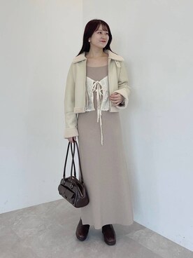 MiOさん（レディース・155cm）の秋コーディネート