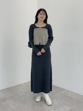 MiOさん（レディース・155cm）の冬コーディネート